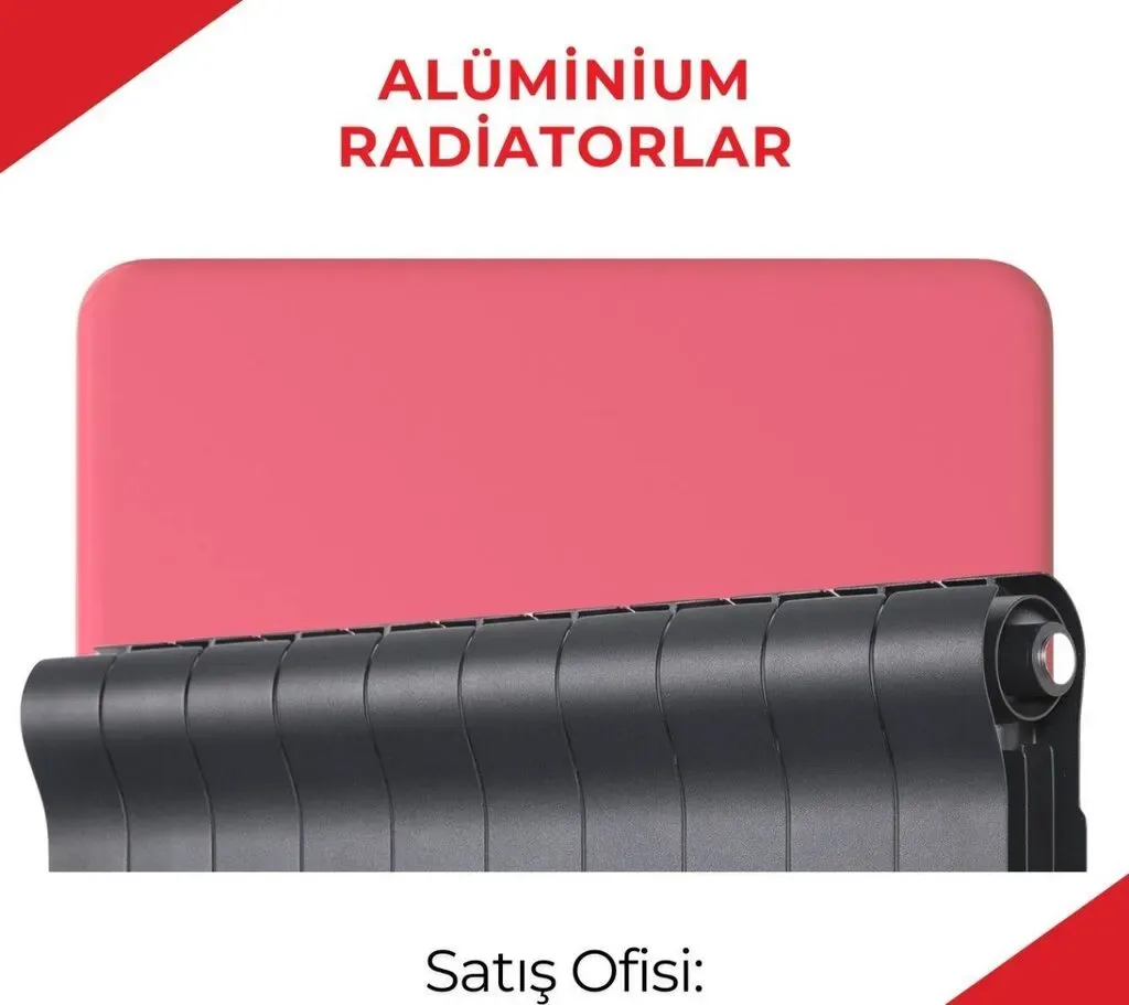 Radiator Alüminium tipli, Eninə quraşdırma - Tenderyard