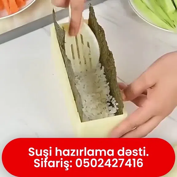 Suşi hazırlama dəsti - Tenderyard