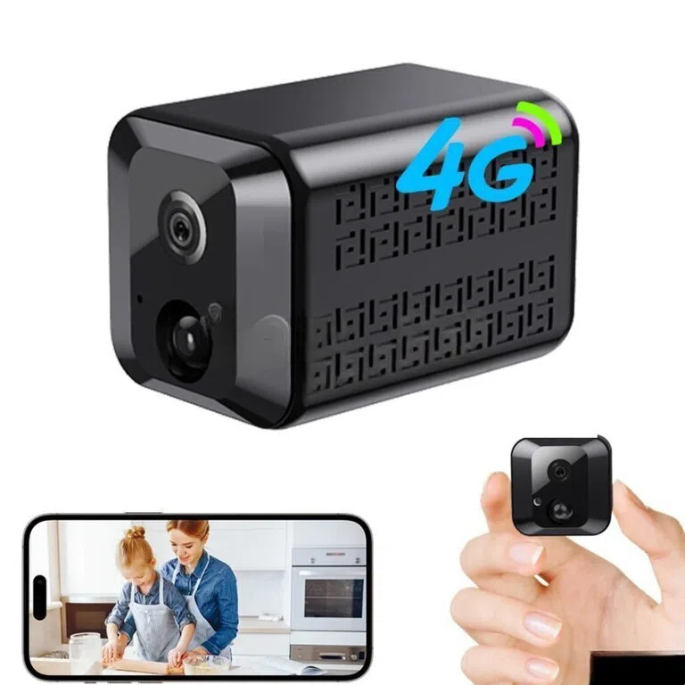 4G Sim kartlı FHD kamera 3MP/2K+64GB