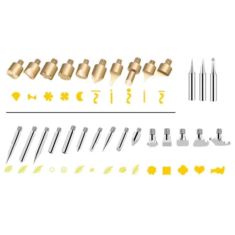 Soldering iron tip set | Набор наконечников для паяльника — şəkil 5