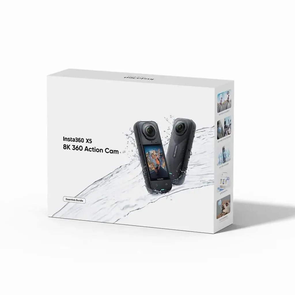 Экшн-камера Insta360 X5 Essentials Bundle - Tenderyard