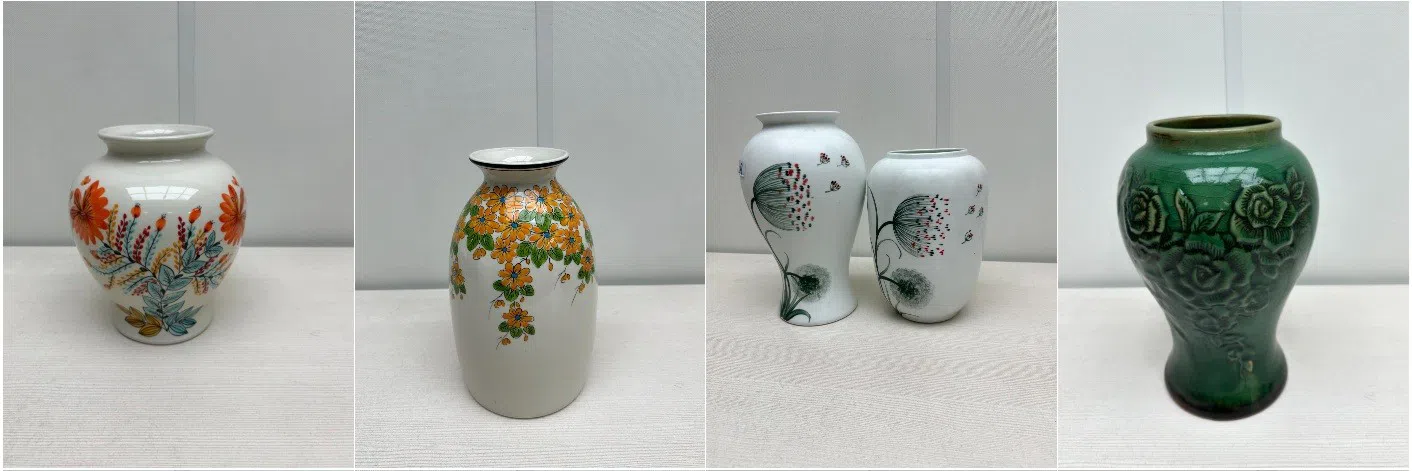 Keramika güldan, Qarışıq rəng