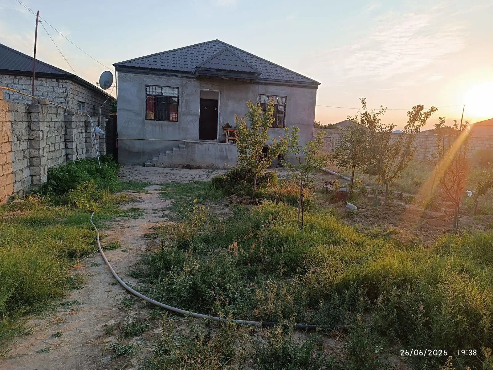 4 otaqlı həyət evi 120 m² - satılır