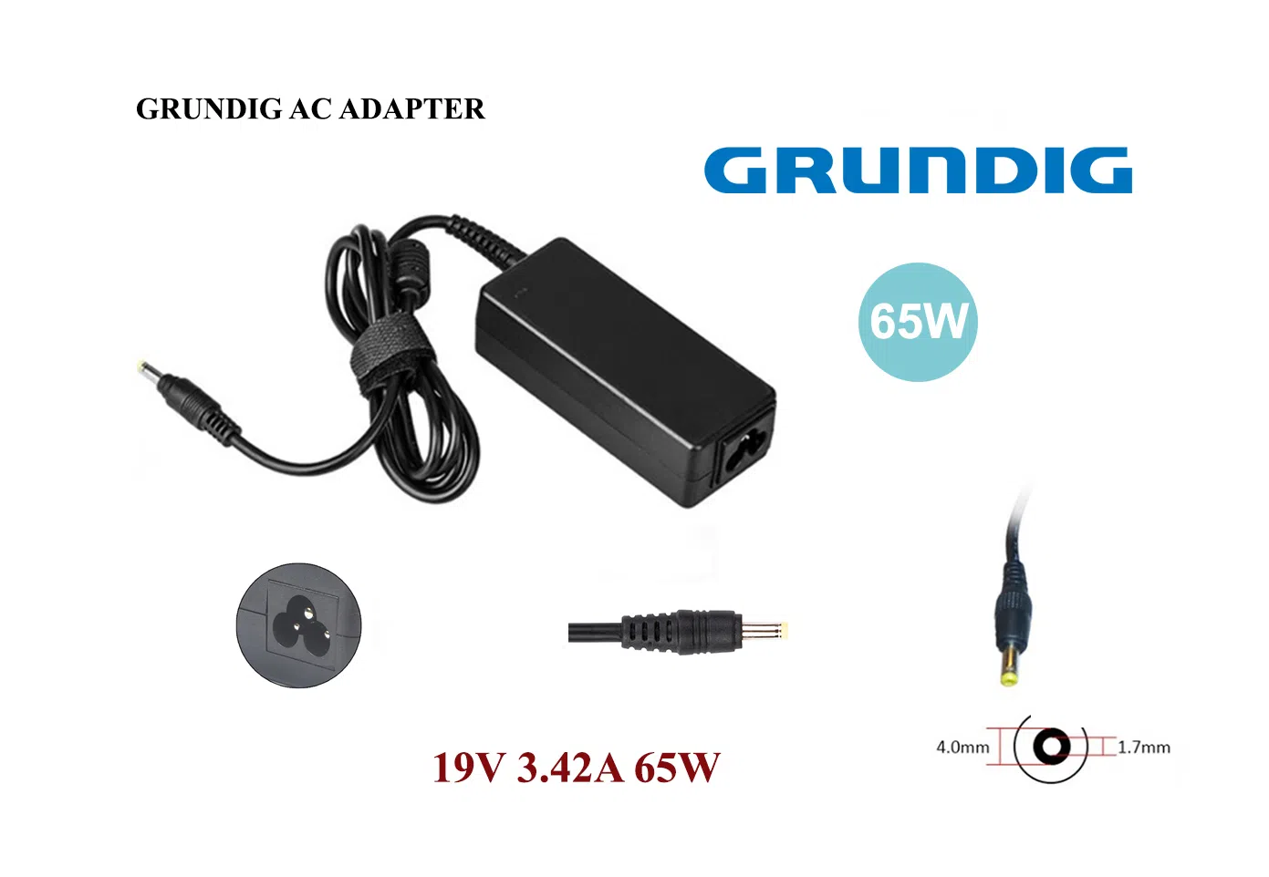 Adapter “ASUS Casper Grundig 4.0x1.7 mm”