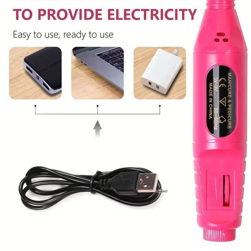 USB ilə işləyən elektrikli dırnaq drel dəsti — şəkil 5