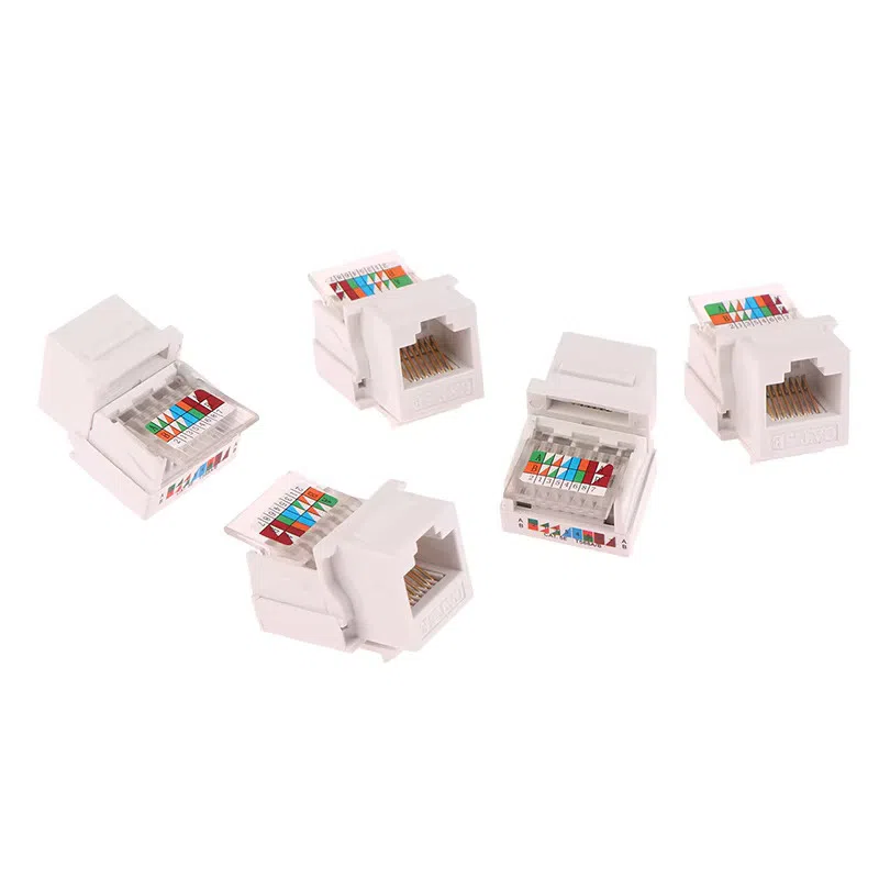 Сетевой разъем RJ45 без инструментов Keystone — şəkil 13