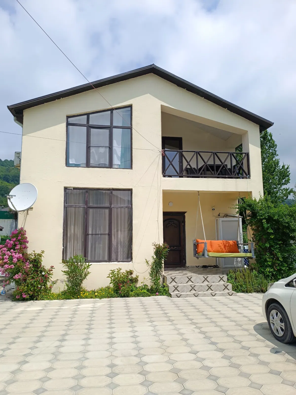 3 otaqlı bağ evi 150 m² 8 sot torpaq sahəsində günlük kirayə verilir — şəkil 2