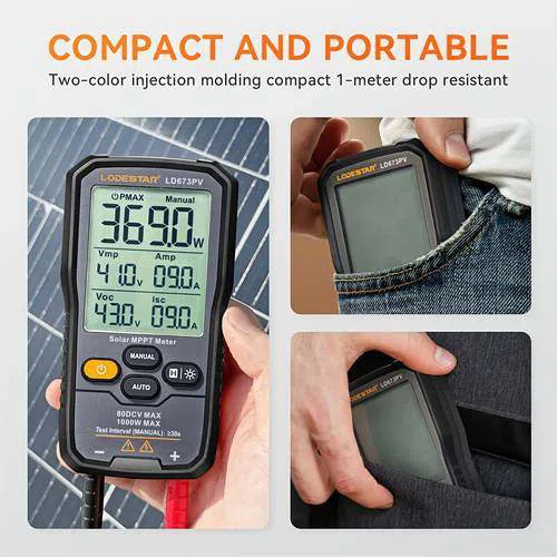 Solar MPPT Meter günəş paneli test cihazı — şəkil 19