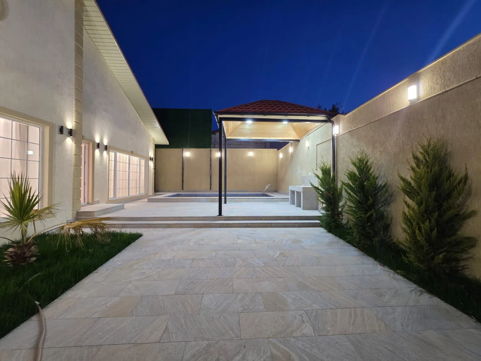 4 otaqlı villa 140 m² - 3 sot torpaq sahəsində satılır — şəkil 5