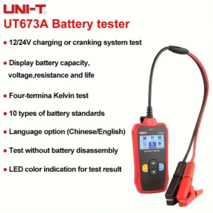 Batareya test cihazı UNI-T UT673A