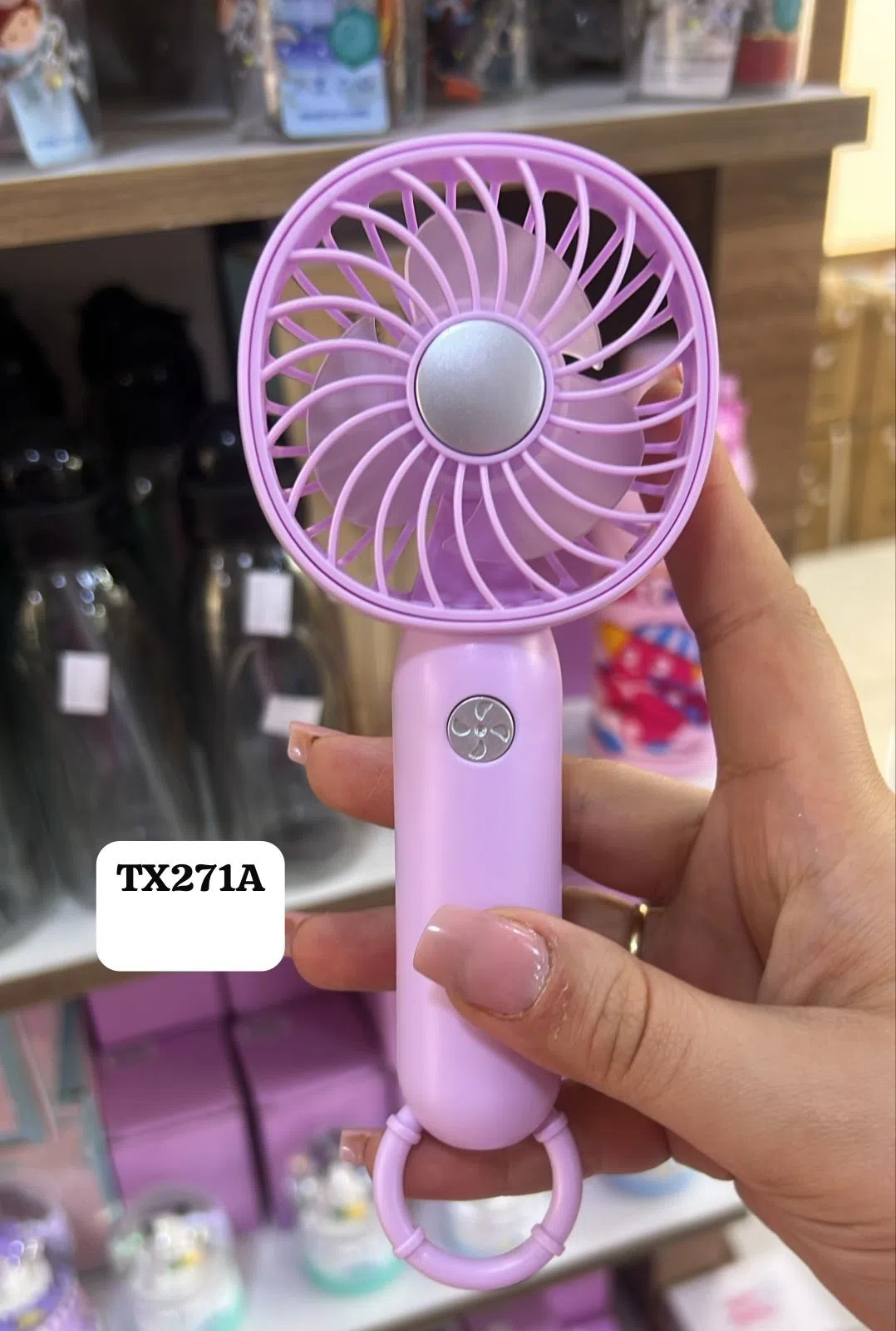 Mini əl ventilyatoru, USB şarjlı və akkumulyatorlu — şəkil 21