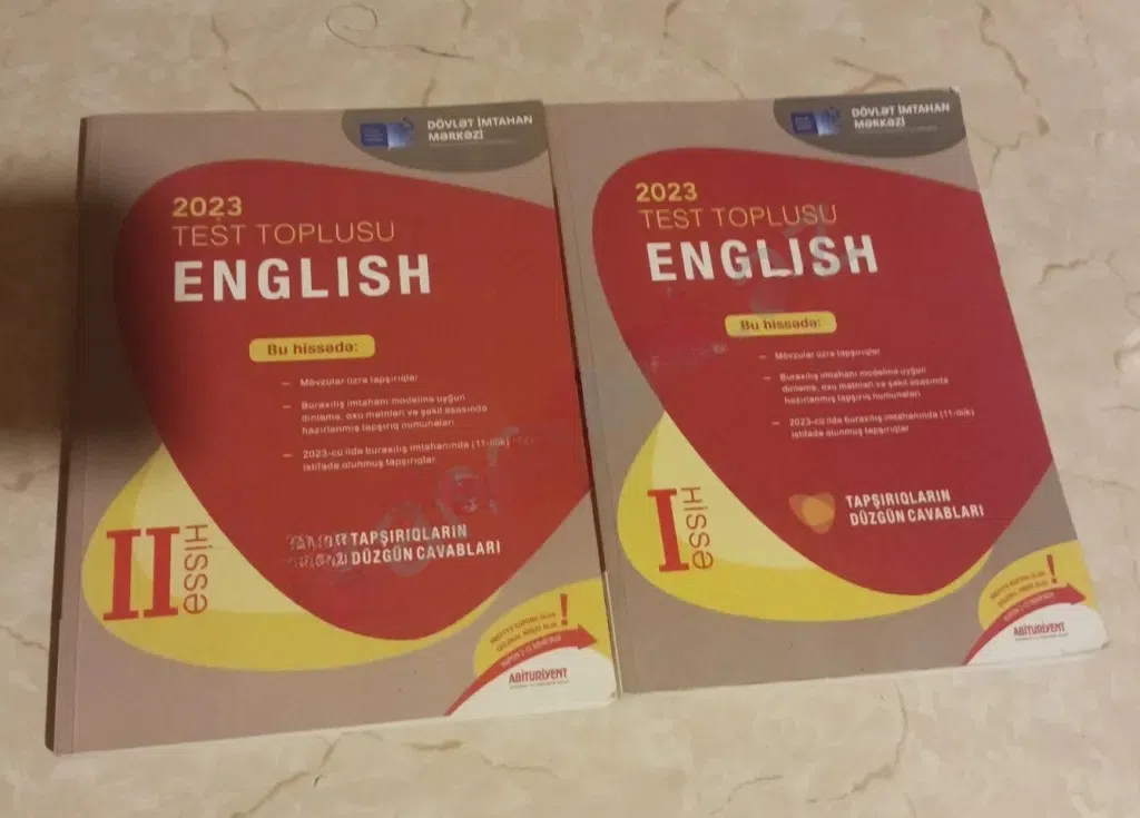 İngilis dili DİM testləri — şəkil 1