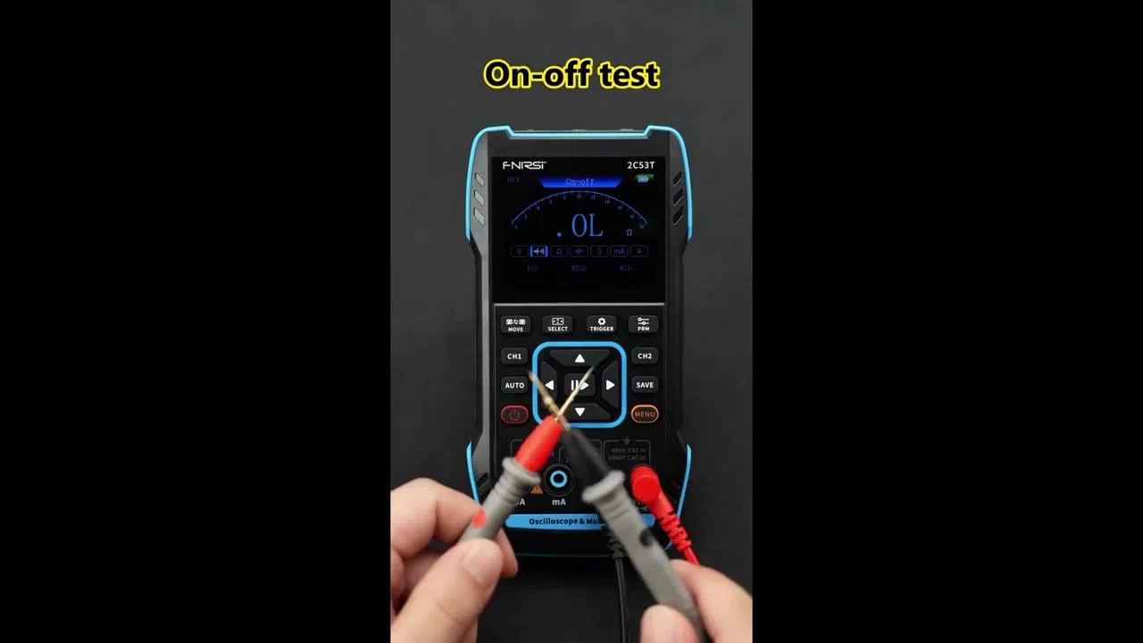 FNIRSI-2C53T Osiloskop, Multimetr və Siqnal Generator — şəkil 18
