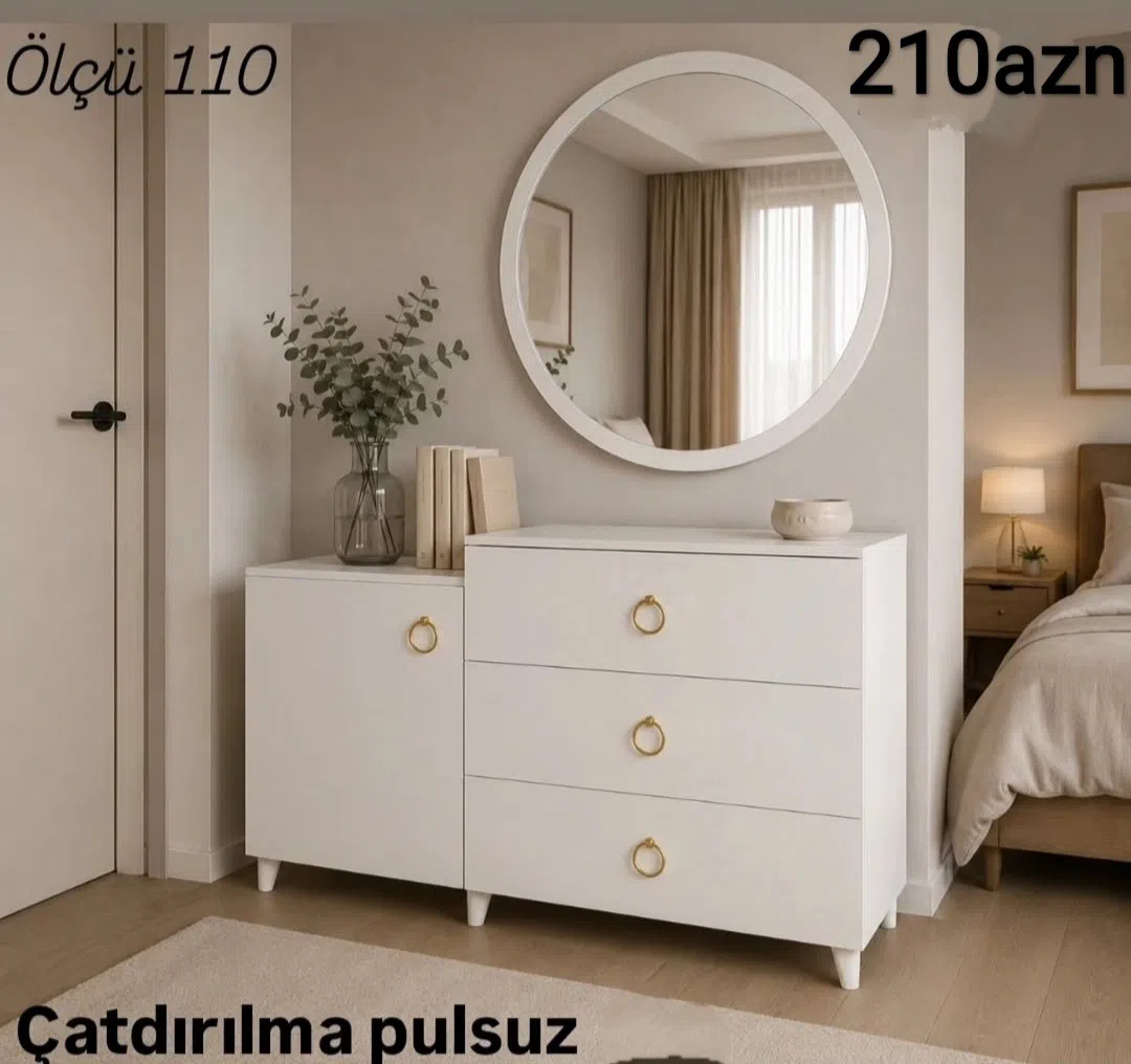 Güzgülü komod