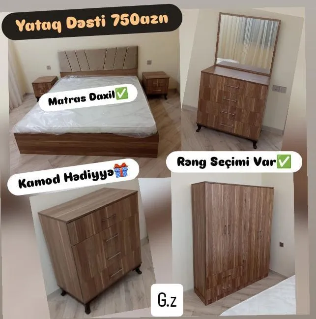 Yataq otağı mebeli — şəkil 1