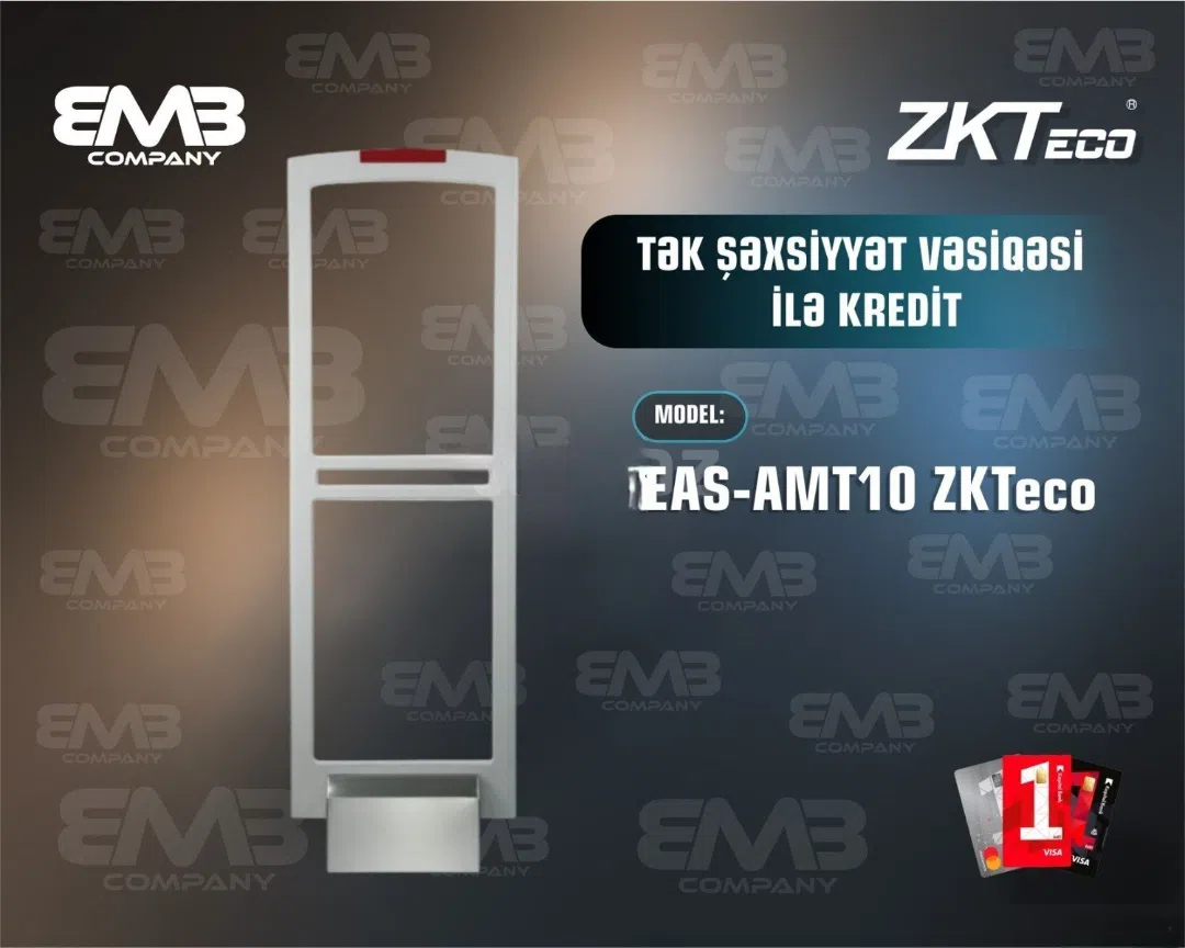 ZKTeco EAS-AMT10 Oğurluq Əleyhinə Təhlükəsizlik Qapısı — şəkil 1
