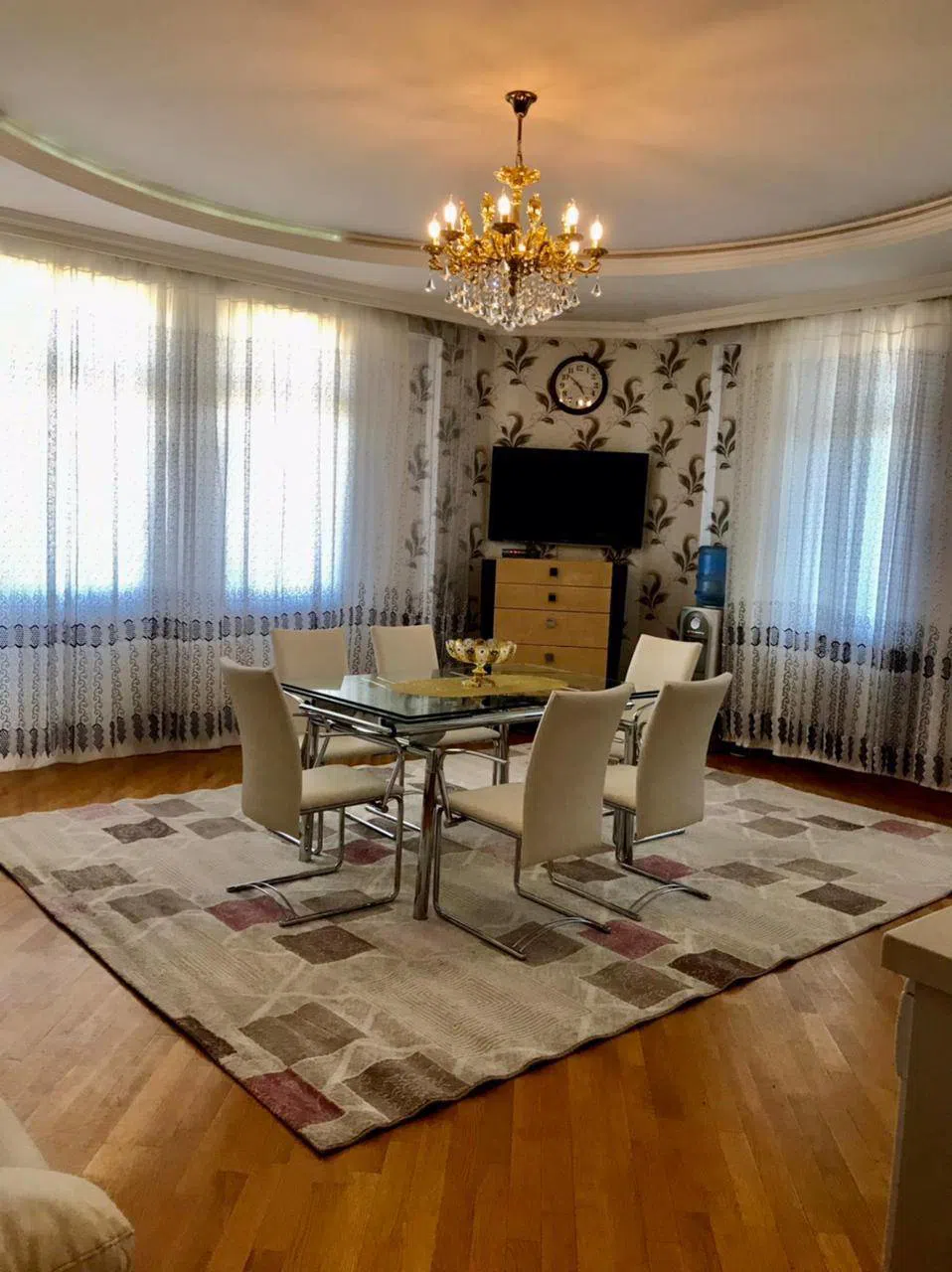 4 otaqlı mənzil 155 m² kirayə verilir — şəkil 11