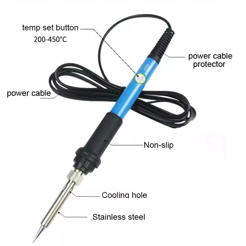 Electric soldering iron | Электрический паяльник — şəkil 3