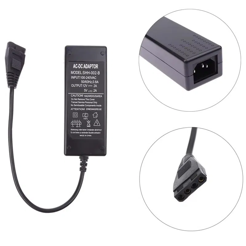 Universal External Power Supply for HDD 12V/5V 2A — şəkil 1