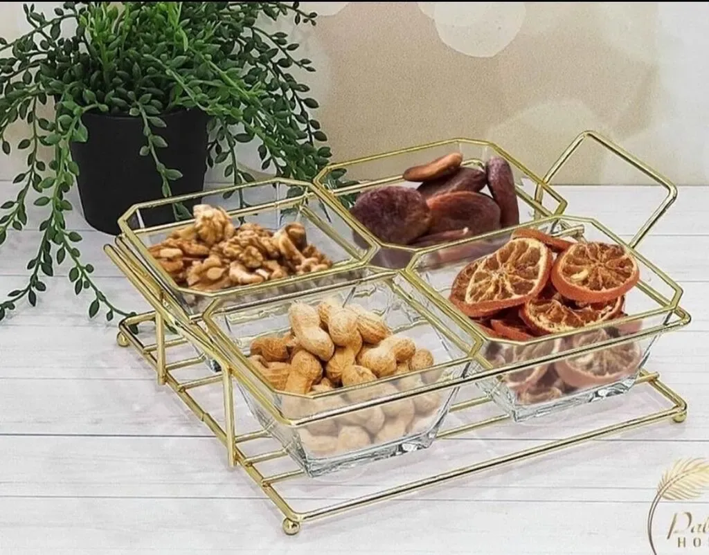 Konfet qabı, Şüşə material