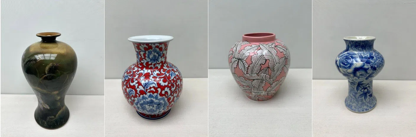 Keramika güldan, Qarışıq rəng