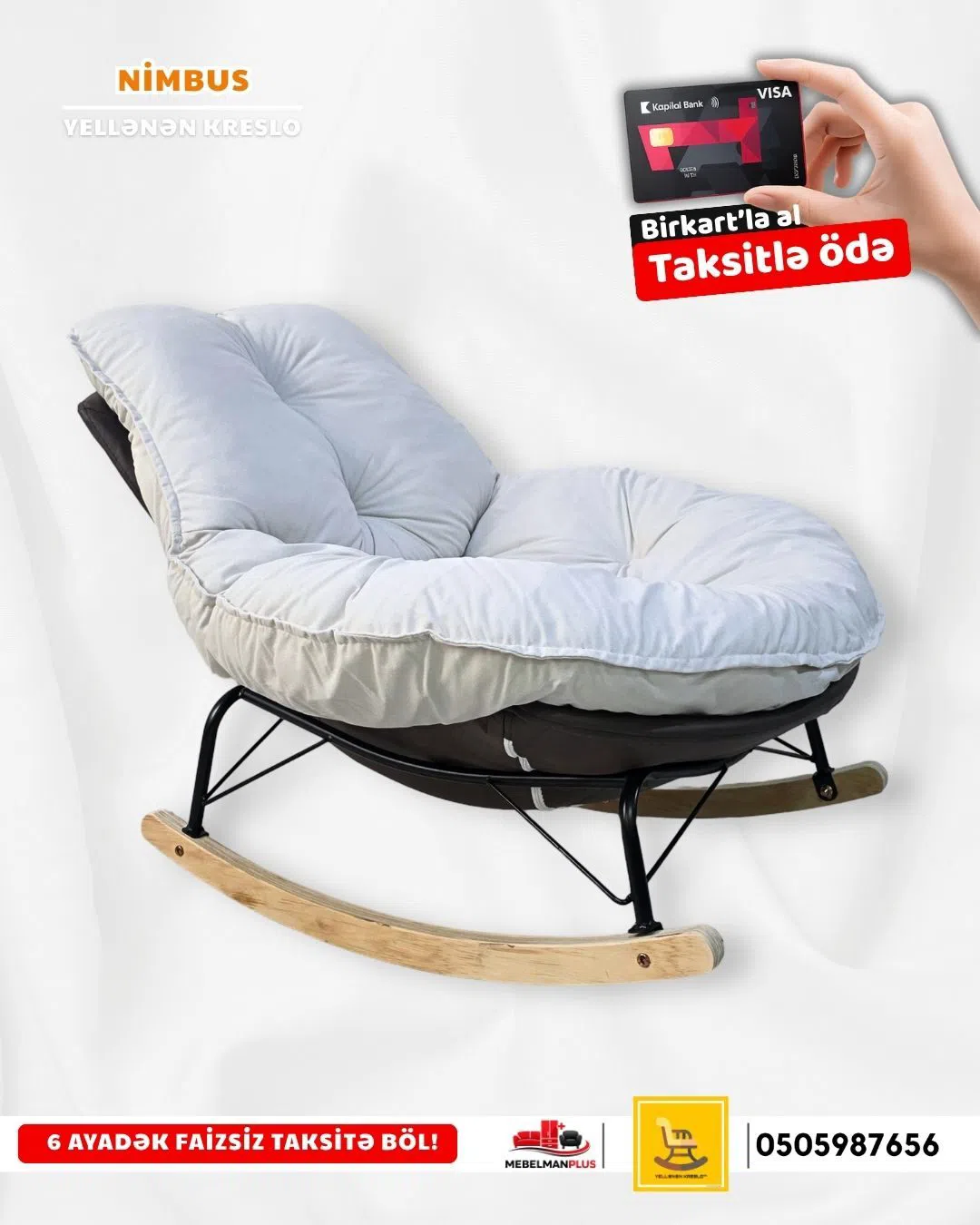 Şezlong Şəffaf rəng