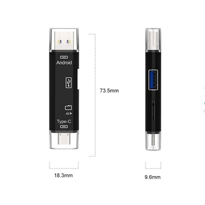 Multifunctional OTG Card Reader 5 in 1 — şəkil 6