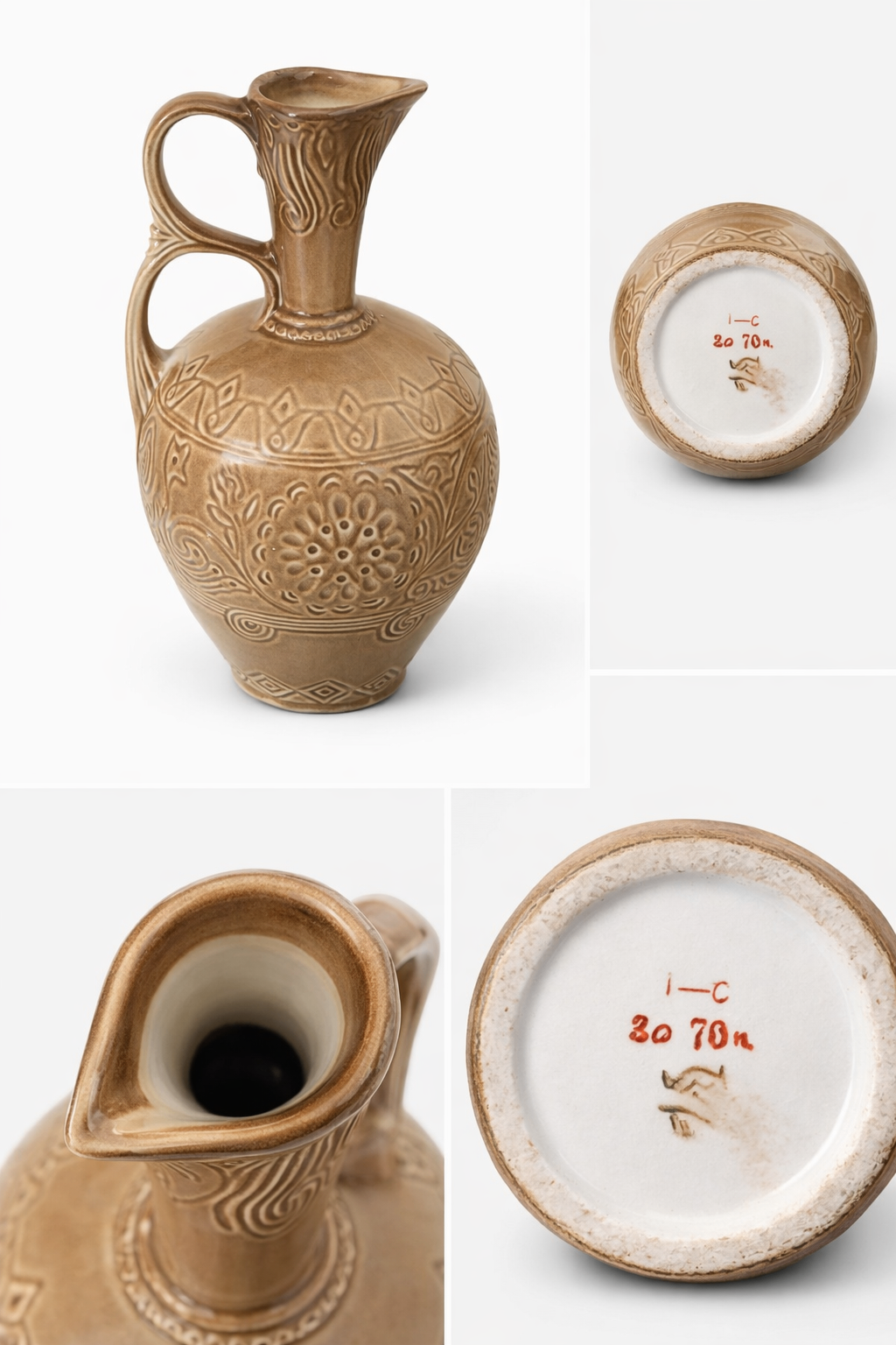 Qədimi dolça, hündürlüyü 32 sm, Sovet dövrü — şəkil 3