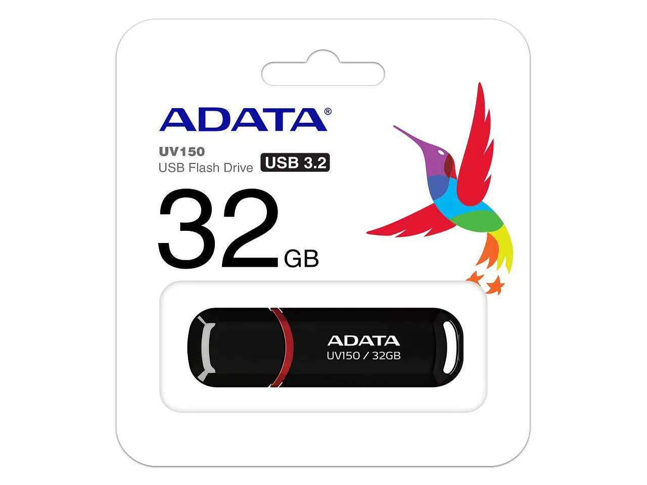 ADATA UV150 USB 3.2 Gen 1 32gb | Black — şəkil 2