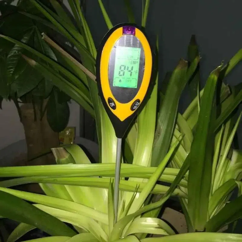 4 In 1 LCD Display Sunlight Temperature Humidity PH — şəkil 5