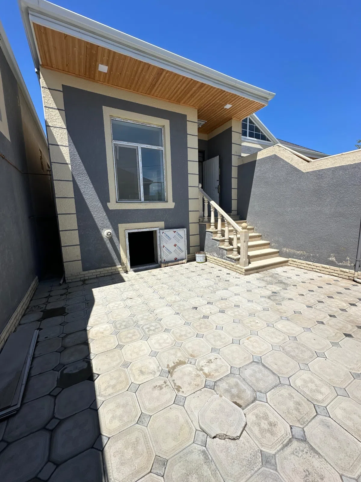 2 otaqlı həyət evi 90 m² - 1.5 sot torpaq sahəsində satılır