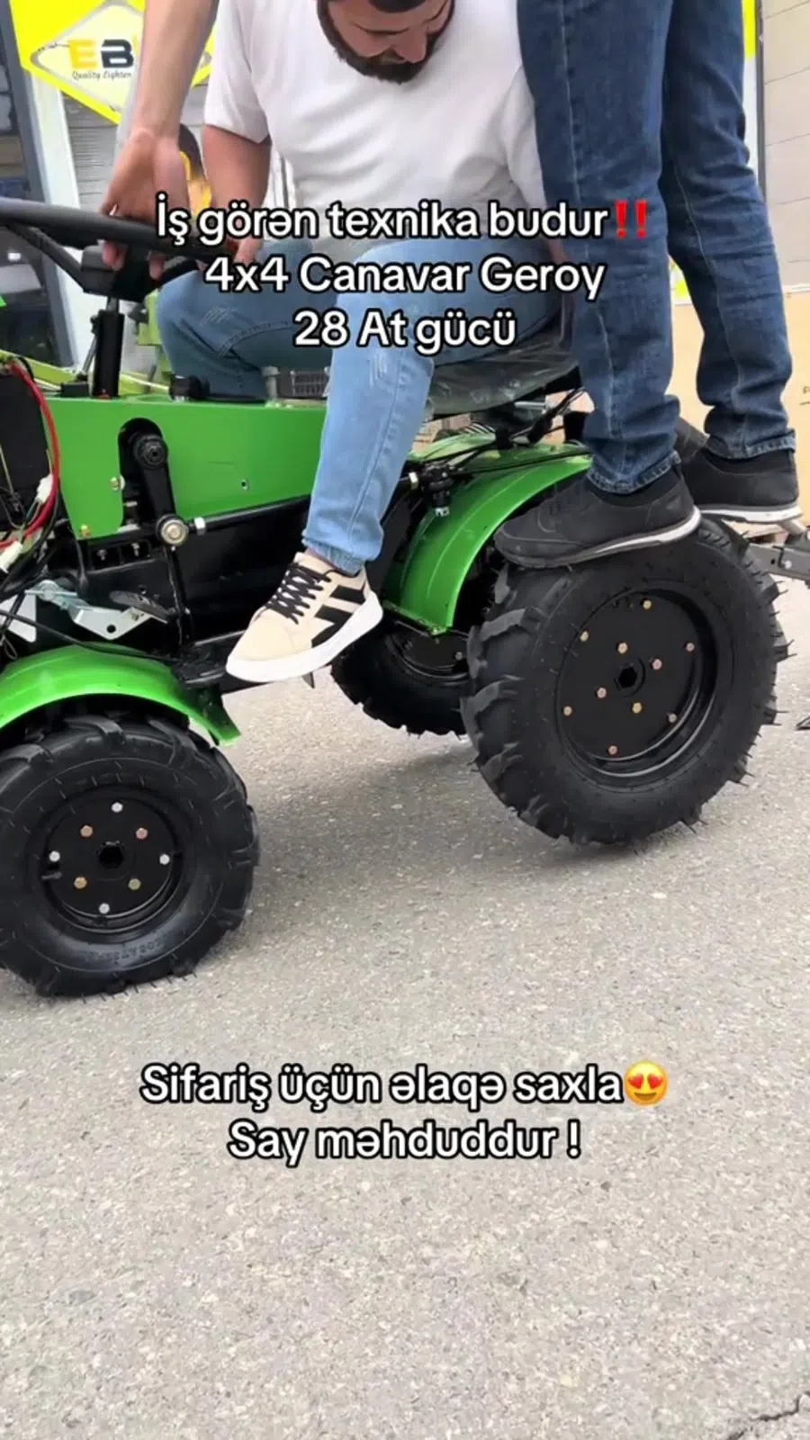 Mini traktor, kənd təsərrüfatı texnikası — şəkil 14
