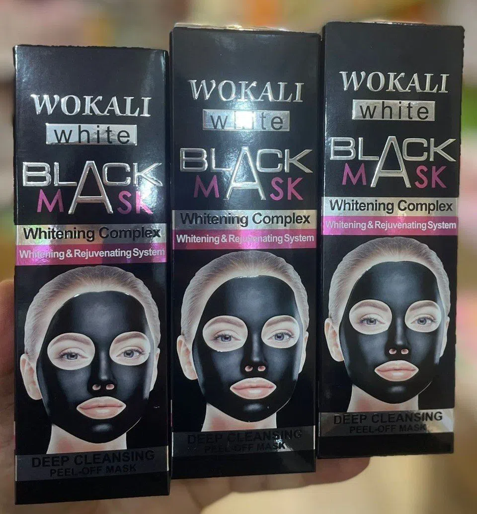 Wokali White Black Heads üz maskası — şəkil 2