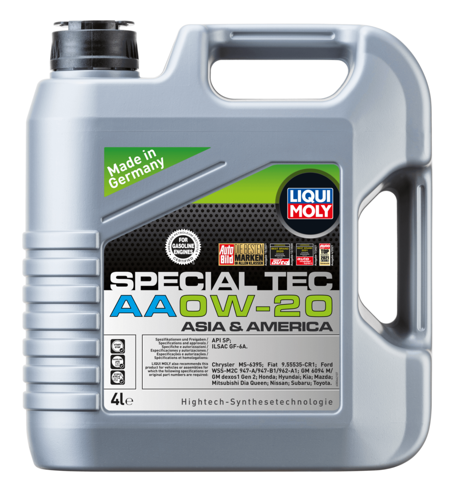 Liqui Moly Special Tec AA 0W-20, 4L - Tenderyard