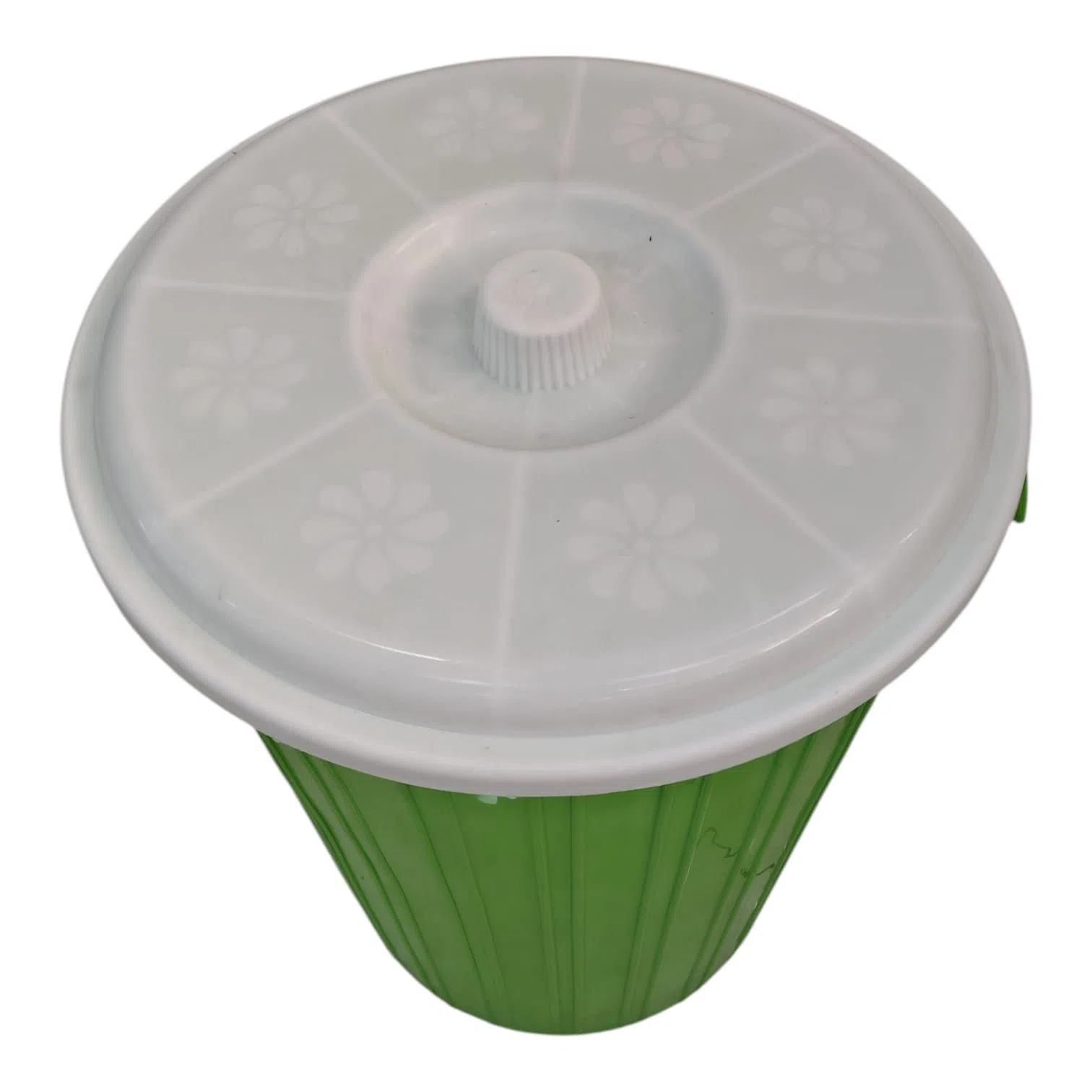 80 litrlik plastik qapaqlı vedrə