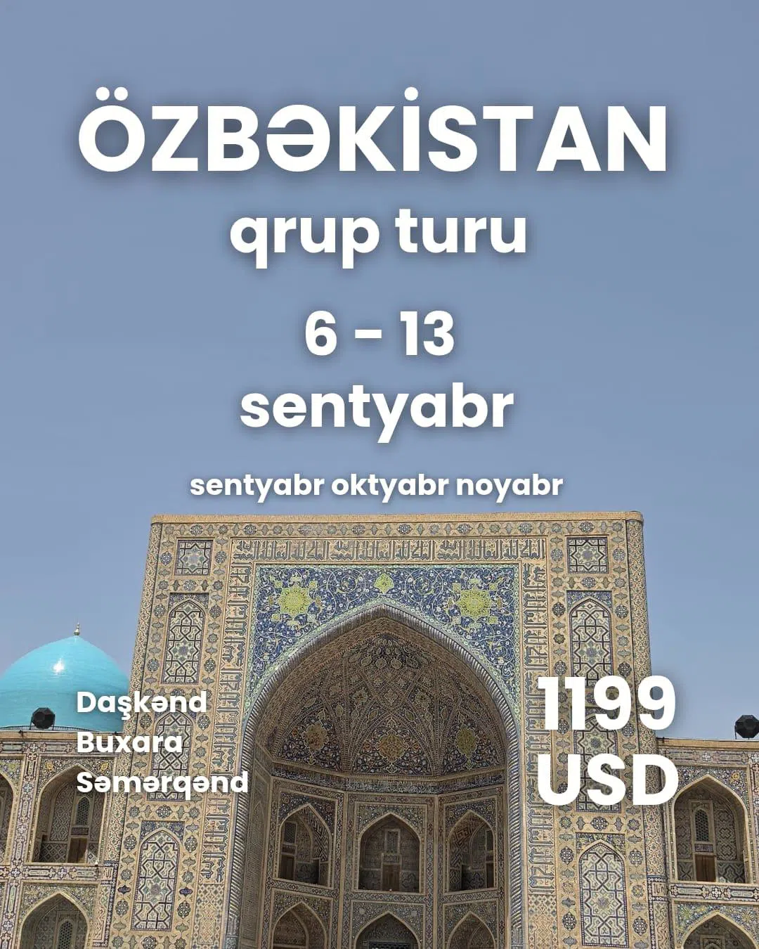 Özbəkistan qrup turu - Tenderyard