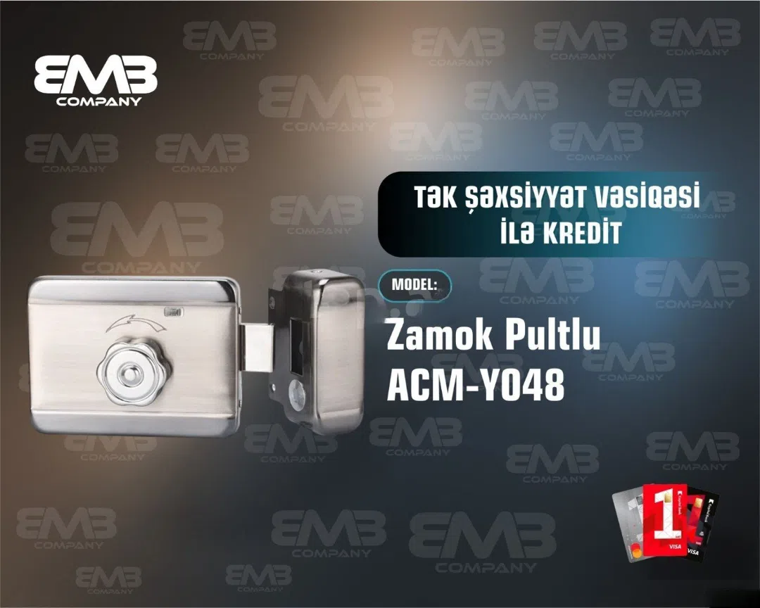 Pultlu Elektron Kilid ACM-Y048 — şəkil 1