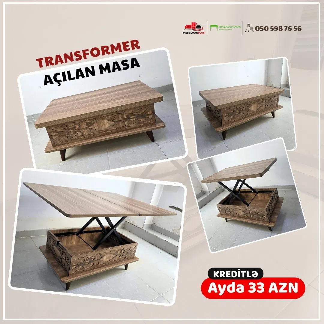 Jurnal masası Qəhvəyi rəng, Transformer
