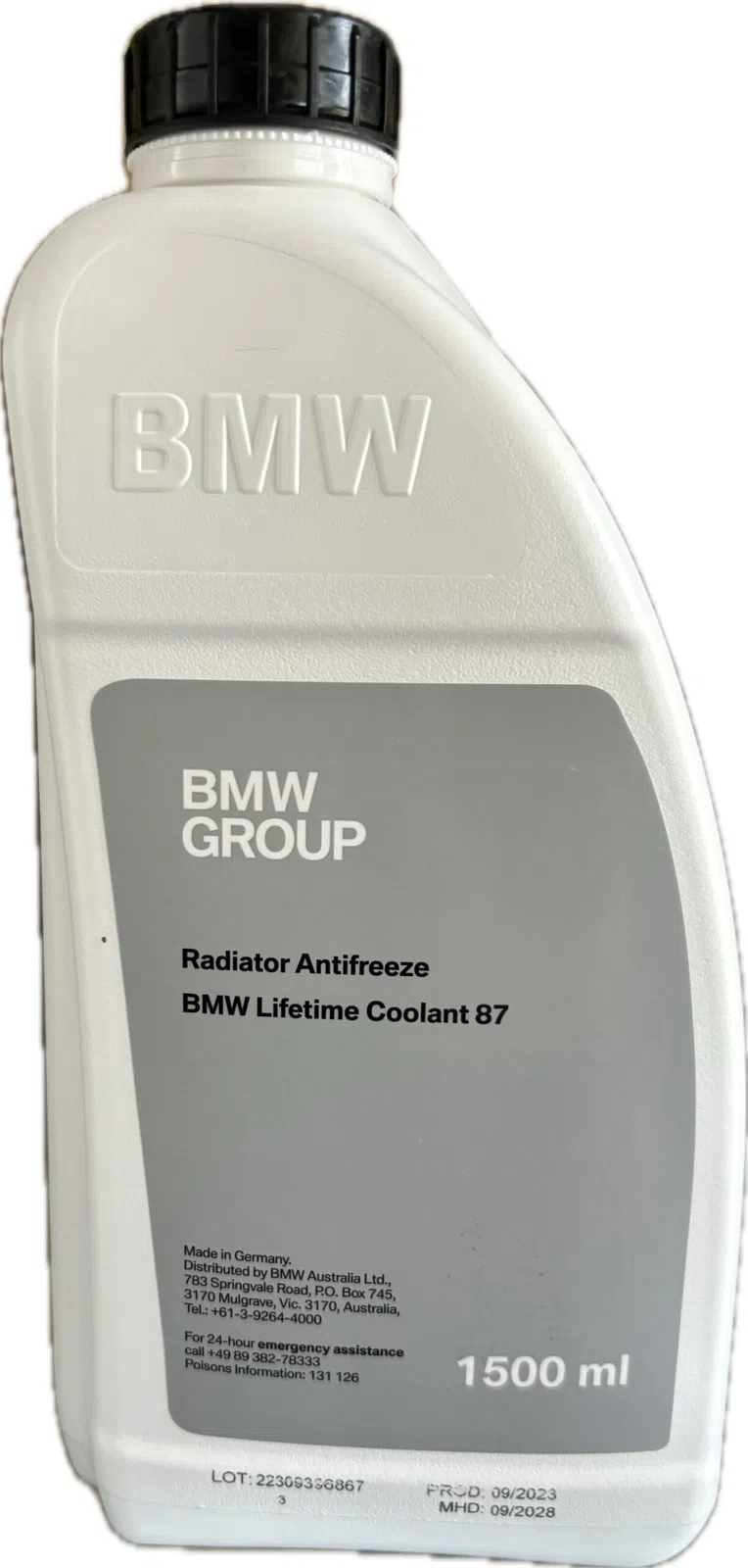 BMW Group Lifetime Coolant 87, 1.5L - Tenderyard