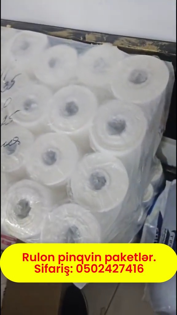 Roll-up penguin bags - Tenderyard