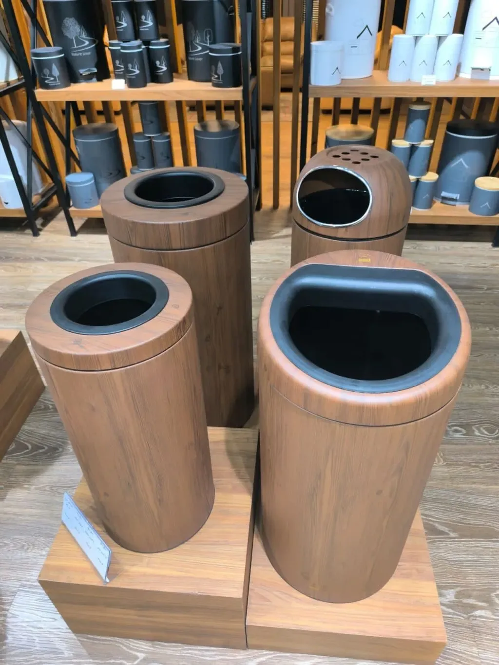 Zibil vedrəsi Silindr, ABS plastik material - Tenderyard