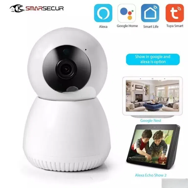 Smartcam PTZ 360° WiFi Full HD 1080p təhlükəsizlik kamerası - Tenderyard