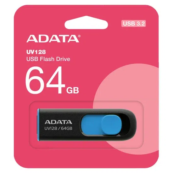 64 GB USB Flash drive, Plastic material - Tenderyard