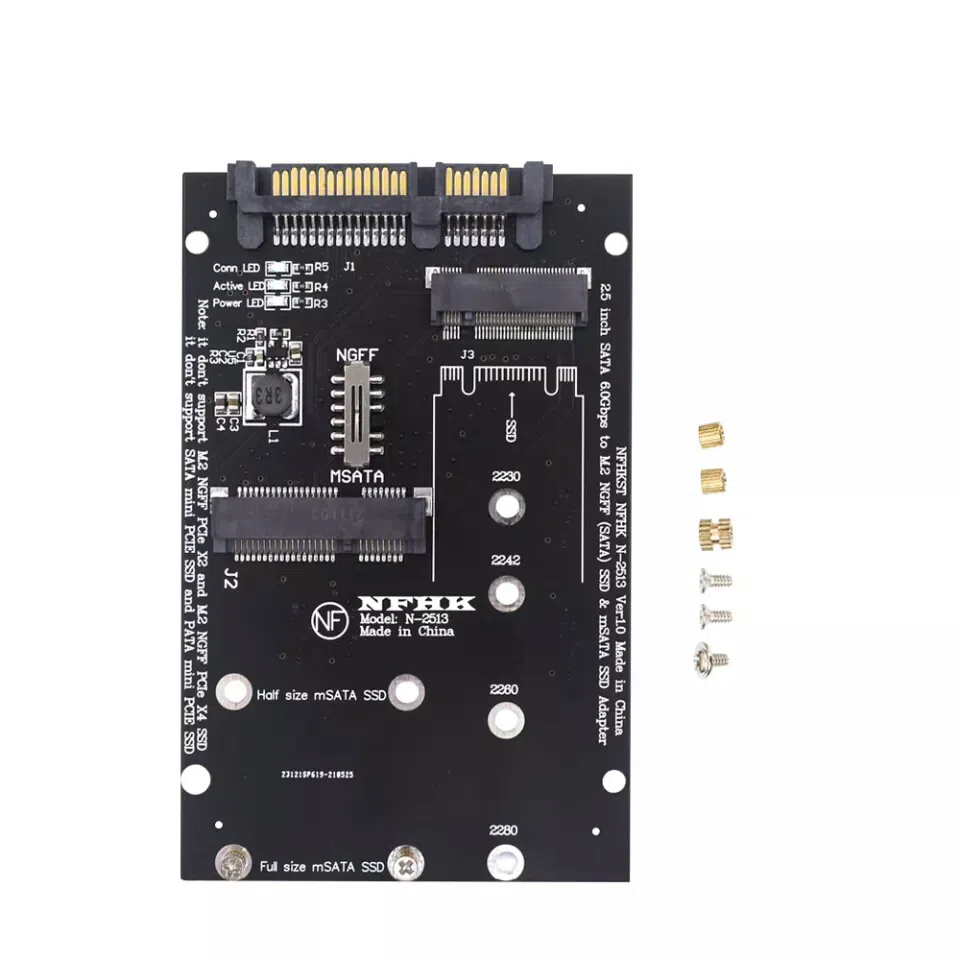 M.2 MSATA to SATA 2.5 inch Adapter — şəkil 4