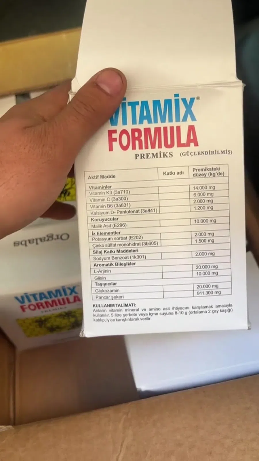 Arı vitaminləri, arı ailələri üçün qida əlavəsi — şəkil 4
