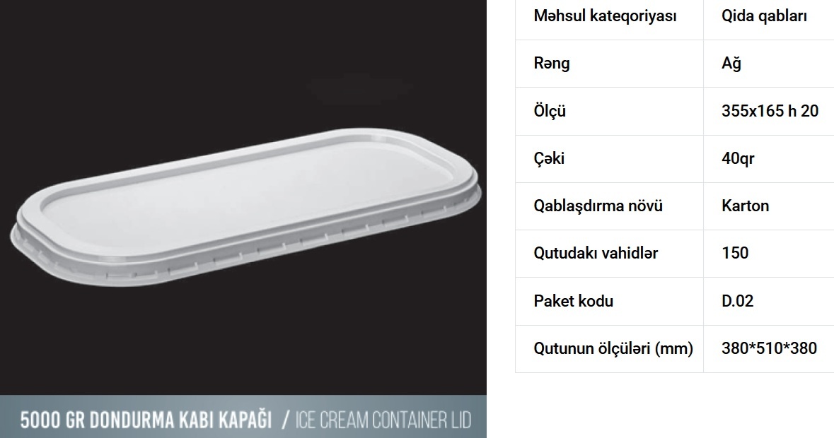 Dondurma-qida qabları və qapaqları — şəkil 9