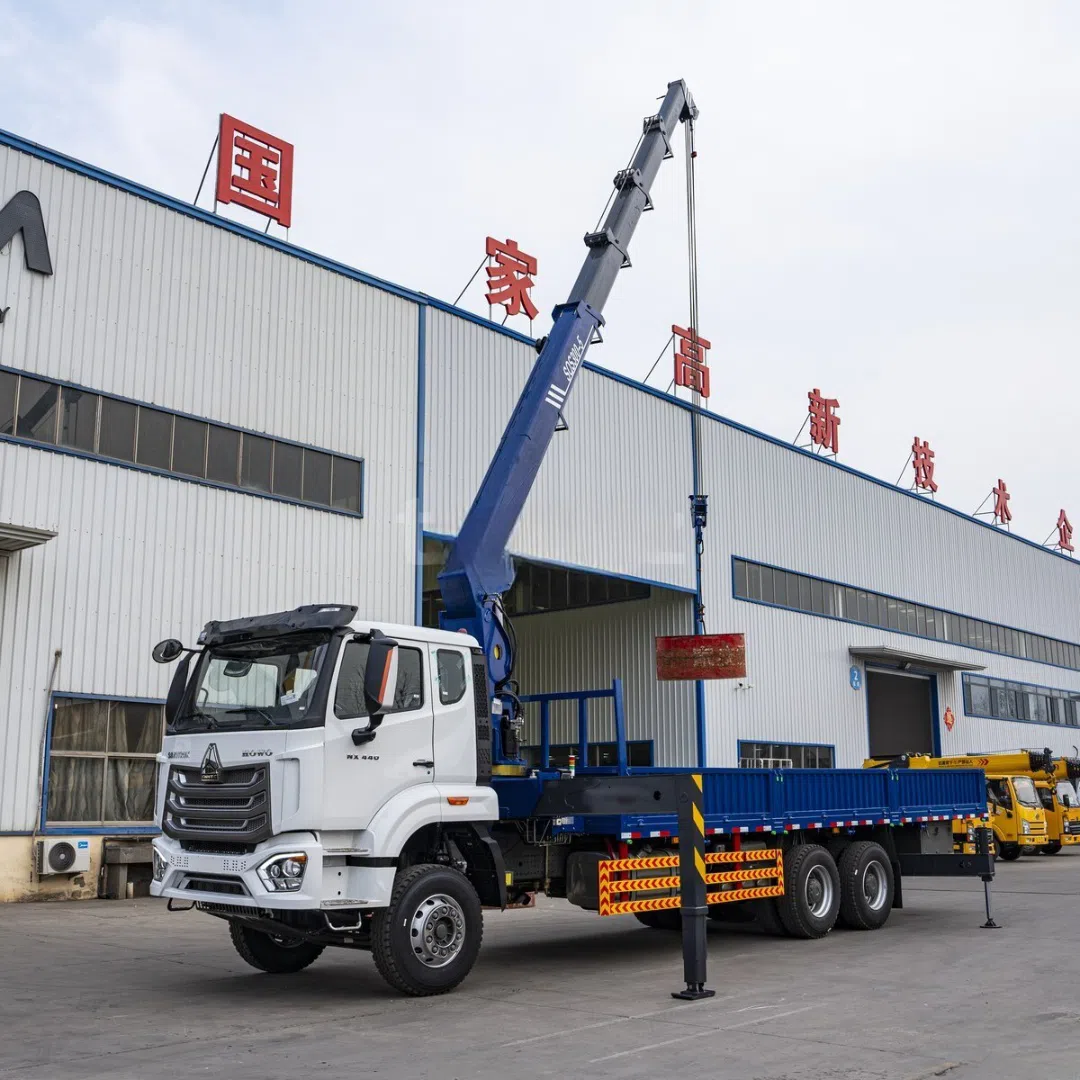 HOWO 12T Crane manipulator, 2025 model - Tenderyard