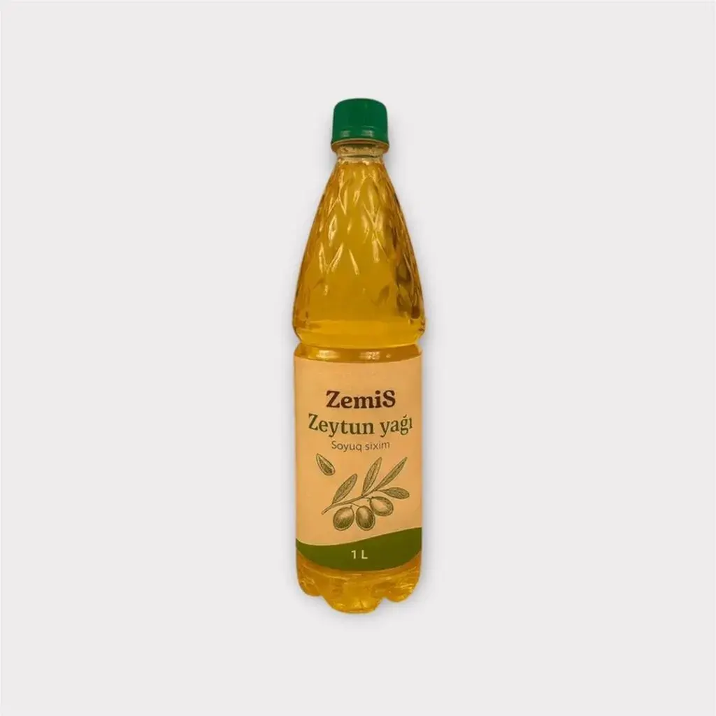 ZemiS Soyuq Sıxım Zeytun Yağı (1 L)