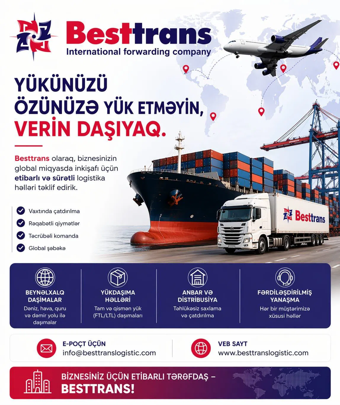 Besttrans Beynəlxalq Yükdaşıma Xidmətləri