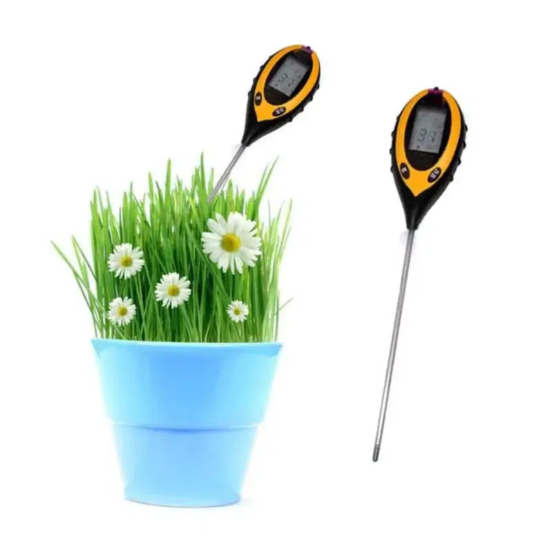 4 In 1 LCD Display Sunlight Temperature Humidity PH — şəkil 4